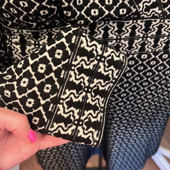 Women’s Geometric Stretch Sweater Dress from MAX Studio. Sz L. - Picture 6 of 8